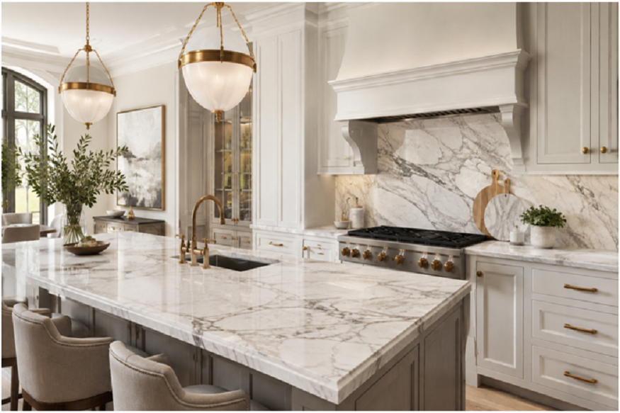 marble for kitchen countertops